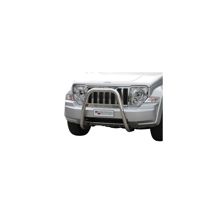 Bullbar Omologat RAR, Misutonida 4x4 High Medium Bar, Culoare Negru, Jeep Cherokee - EDK.ro