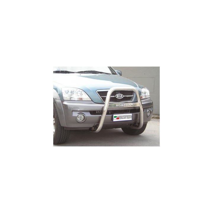 Bullbar Omologat RAR, Misutonida 4x4 High Medium Bar, Culoare Negru, Kia Sorento - EDK.ro