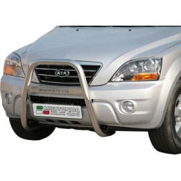 Bullbar Omologat RAR, Misutonida 4x4 High Medium Bar, Culoare Argintiu, Kia Sorento - EDK.ro