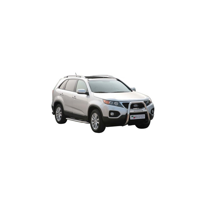 Bullbar Omologat RAR, Misutonida 4x4 High Medium Bar, Culoare Argintiu, Kia Sorento - EDK.ro