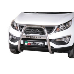 Bullbar Omologat RAR, Misutonida 4x4 High Medium Bar, Culoare Argintiu, Kia Sportage - EDK.ro