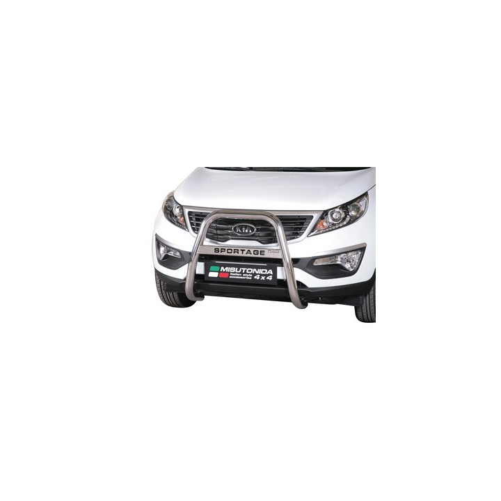 Bullbar Omologat RAR, Misutonida 4x4 High Medium Bar, Culoare Argintiu, Kia Sportage - EDK.ro