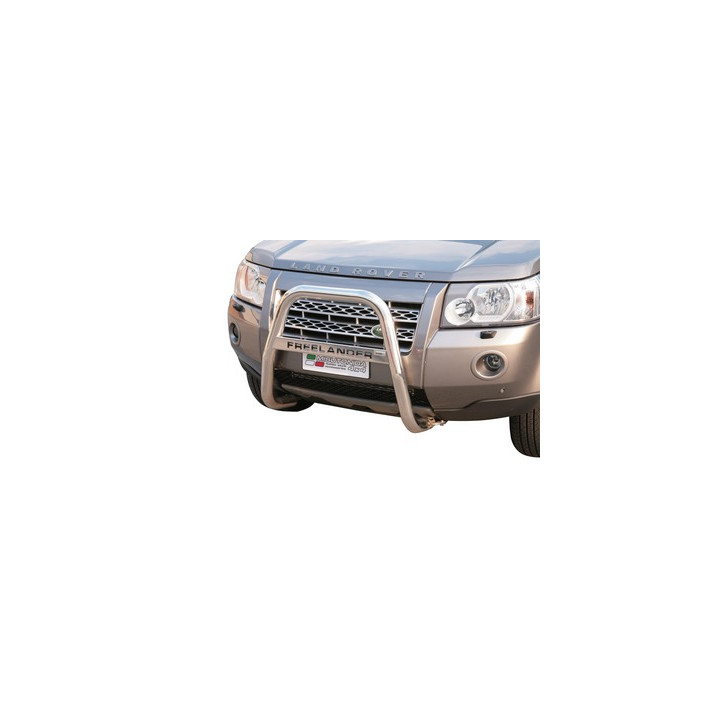 Bullbar Omologat RAR, Misutonida 4x4 High Medium Bar, Culoare Argintiu, Land Rover Freelander - EDK.ro