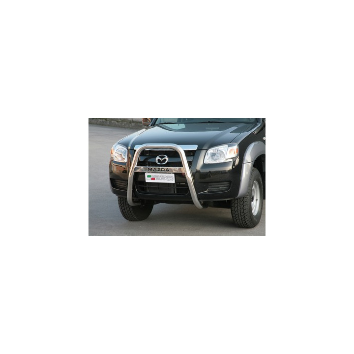 Bullbar Omologat RAR, Misutonida 4x4 High Medium Bar, Culoare Argintiu, Mazda BT-50 - EDK.ro