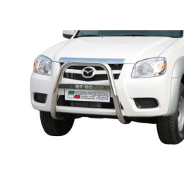 Bullbar Omologat RAR, Misutonida 4x4 High Medium Bar, Culoare Argintiu, Mazda BT-50 - EDK.ro