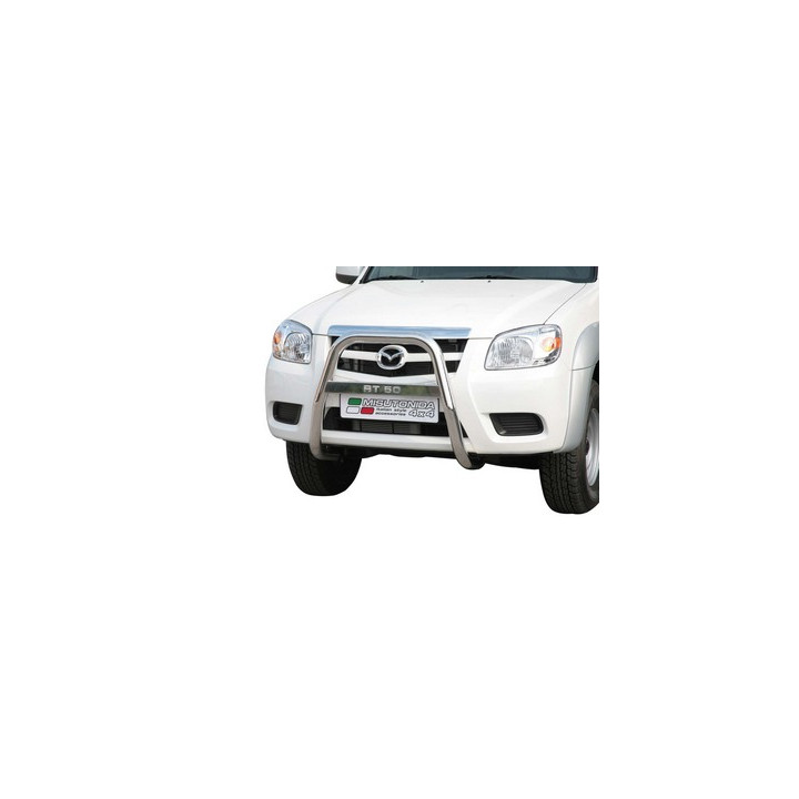 Bullbar Omologat RAR, Misutonida 4x4 High Medium Bar, Culoare Argintiu, Mazda BT-50 - EDK.ro