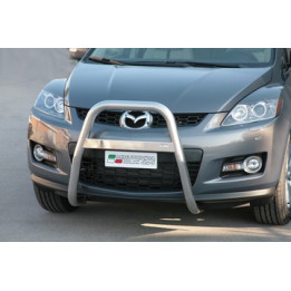 EC Homologated Bullbar, Misutonida 4x4 High Medium Bar, Color Black, Mazda CX7 - EDK.ro