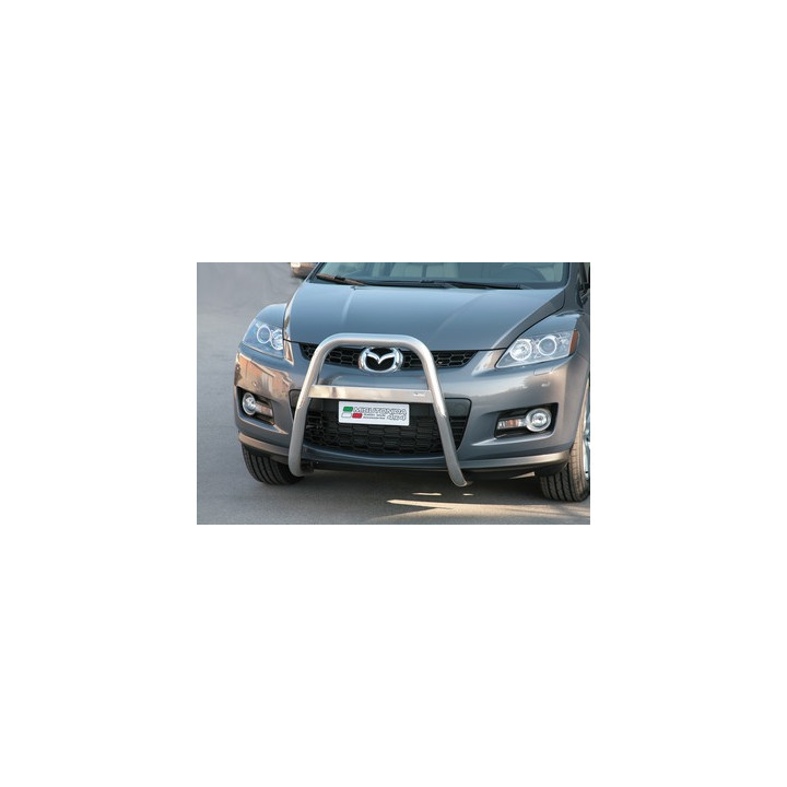 EC Homologated Bullbar, Misutonida 4x4 High Medium Bar, Color Black, Mazda CX7 - EDK.ro