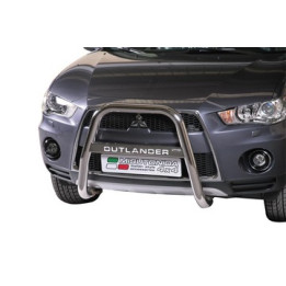 Bullbar Omologat RAR, Misutonida 4x4 High Medium Bar, Culoare Negru, Mitsubishi Outlander - EDK.ro
