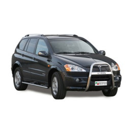 Bullbar Omologat RAR, Misutonida 4x4 High Medium Bar, Culoare Negru, SsangYong Kyron - EDK.ro