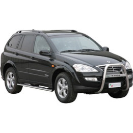 EC Homologated Bullbar, Misutonida 4x4 High Medium Bar, Color Silver, SsangYong Kyron - EDK.ro