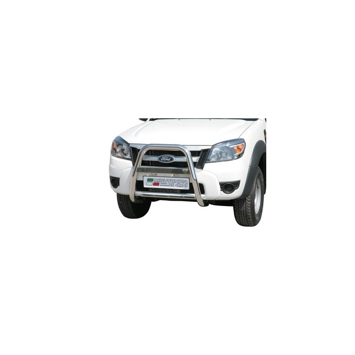 Bullbar Omologat RAR, Misutonida 4x4 High Medium Bar, Culoare Argintiu, Ford Ranger 2009 - 2011 - EDK.ro