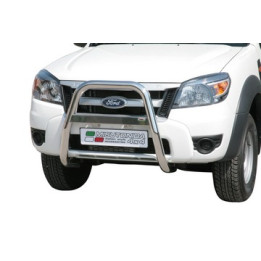 Bullbar Omologat RAR, Misutonida 4x4 High Medium Bar, Culoare Negru, Ford Ranger 2009 - 2011 - EDK.ro