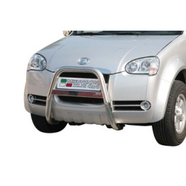 EC Homologated Bullbar, Misutonida 4x4 High Medium Bar, Color Black, Great Wall Wingle 2009 - 2011 - EDK.ro