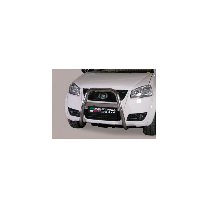EC Homologated Bullbar, Misutonida 4x4 High Medium Bar, Color Silver, Great Wall Wingle 2011 - Present - EDK.ro