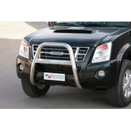Bullbar Omologat RAR, Misutonida 4x4 High Medium Bar, Culoare Argintiu, Isuzu D-Max - EDK.ro