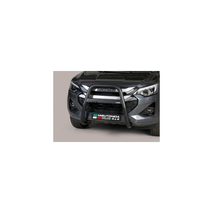 EC Homologated Bullbar, Misutonida 4x4 High Medium Bar, Color Black, Isuzu D-Max 2024 - Present - EDK.ro