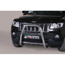 Bullbar Omologat RAR, Misutonida 4x4 High Medium Bar, Culoare Argintiu, Jeep Grand Cherokee - EDK.ro