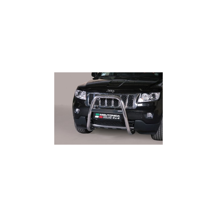 EC Homologated Bullbar, Misutonida 4x4 High Medium Bar, Color Black, Jeep Grand Cherokee - EDK.ro