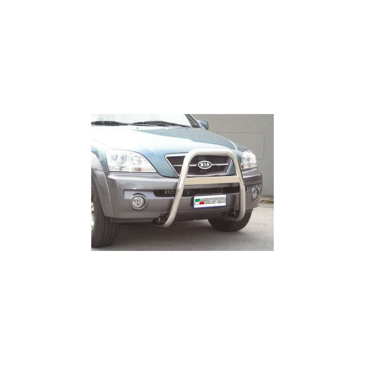 Bullbar Omologat RAR, Misutonida 4x4 High Medium Bar, Culoare Argintiu, Kia Sorento - EDK.ro