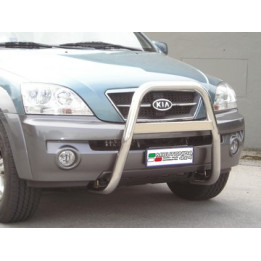 Bullbar Omologat RAR, Misutonida 4x4 High Medium Bar, Culoare Negru, Kia Sorento - EDK.ro