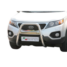 Bullbar Omologat RAR, Misutonida 4x4 High Medium Bar, Culoare Negru, Kia Sorento - EDK.ro
