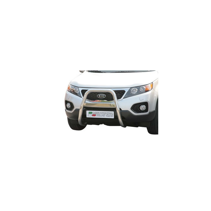 EC Homologated Bullbar, Misutonida 4x4 High Medium Bar, Color Black, Kia Sorento - EDK.ro