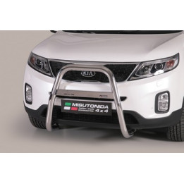 Bullbar Omologat RAR, Misutonida 4x4 High Medium Bar, Culoare Negru, Kia Sorento - EDK.ro