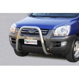 Bullbar Omologat RAR, Misutonida 4x4 High Medium Bar, Culoare Negru, Kia Sportage - EDK.ro