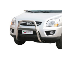 Bullbar Omologat RAR, Misutonida 4x4 High Medium Bar, Culoare Negru, Kia Sportage - EDK.ro