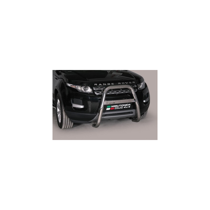 Bullbar Omologat RAR, Misutonida 4x4 High Medium Bar, Culoare Negru, Land Rover Range Rover Evoque - EDK.ro