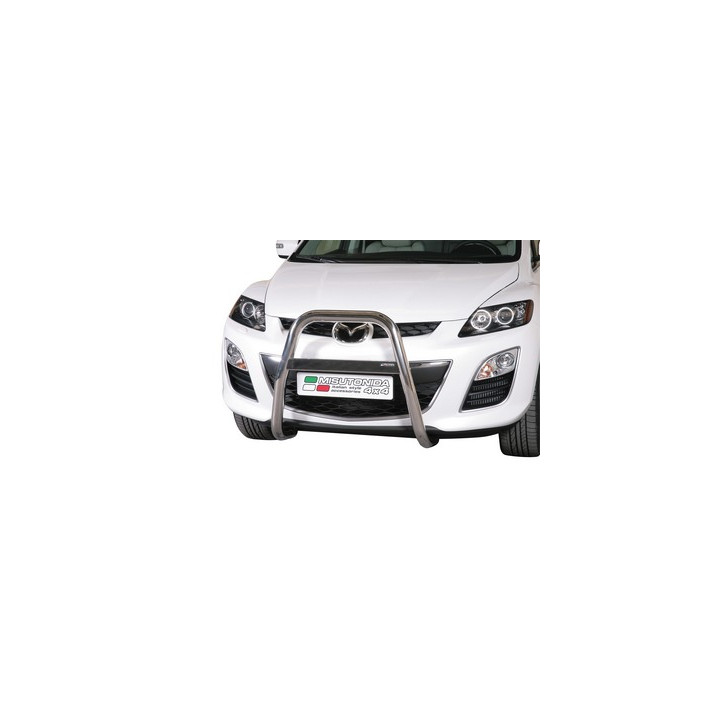 EC Homologated Bullbar, Misutonida 4x4 High Medium Bar, Color Black, Mazda CX7 - EDK.ro