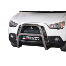 Bullbar Omologat RAR, Misutonida 4x4 High Medium Bar, Culoare Negru, Mitsubishi ASX - EDK.ro