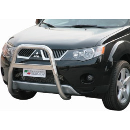 Bullbar Omologat RAR, Misutonida 4x4 High Medium Bar, Culoare Negru, Mitsubishi Outlander - EDK.ro