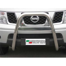 Bullbar Omologat RAR, Misutonida 4x4 High Medium Bar, Culoare Negru, Nissan Navara 2005 - 2010 - EDK.ro
