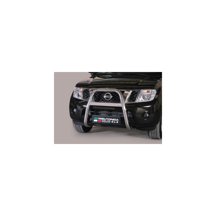 Bullbar Omologat RAR, Misutonida 4x4 High Medium Bar, Culoare Argintiu, Nissan Pathfinder - EDK.ro
