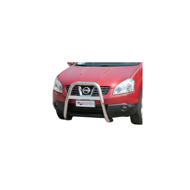 Bullbar Omologat RAR, Misutonida 4x4 High Medium Bar, Culoare Argintiu, Nissan Qashqai - EDK.ro