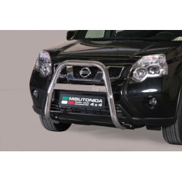 Bullbar Omologat RAR, Misutonida 4x4 High Medium Bar, Culoare Negru, Nissan X-Trail - EDK.ro