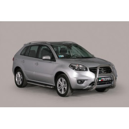 Bullbar Omologat RAR, Misutonida 4x4 High Medium Bar, Culoare Negru, Renault Koleos - EDK.ro
