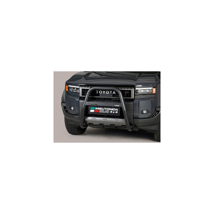 Bullbar Omologat RAR, Misutonida 4x4 High Medium Bar, Culoare Negru, Toyota Land Cruiser 250 - EDK.ro