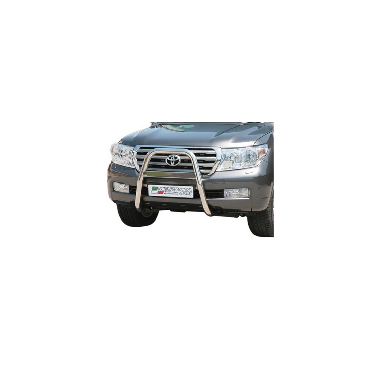 Bullbar Omologat RAR, Misutonida 4x4 High Medium Bar, Culoare Negru, Toyota Land Cruiser V8 - EDK.ro