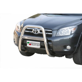 Bullbar Omologat RAR, Misutonida 4x4 High Medium Bar, Culoare Negru, Toyota RAV4 - EDK.ro