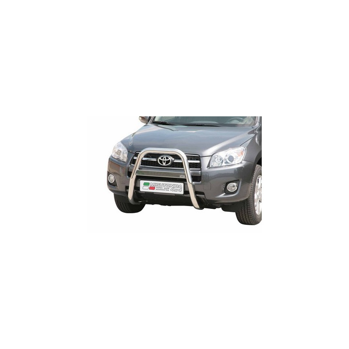 Bullbar Omologat RAR, Misutonida 4x4 High Medium Bar, Culoare Negru, Toyota RAV4 - EDK.ro