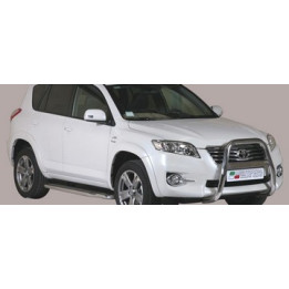 Bullbar Omologat RAR, Misutonida 4x4 High Medium Bar, Culoare Negru, Toyota RAV4 - EDK.ro