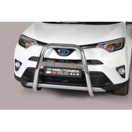 Bullbar Omologat RAR, Misutonida 4x4 High Medium Bar, Culoare Negru, Toyota RAV4 - EDK.ro