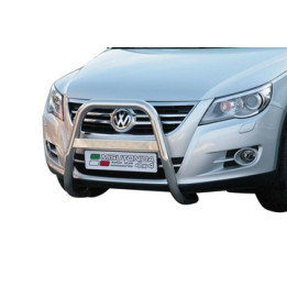 EC Homologated Bullbar, Misutonida 4x4 High Medium Bar, Color Black, Volkswagen Tiguan - EDK.ro