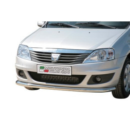 EC Homologated Bullbar, Misutonida 4x4 Long Bar, Color Silver, Dacia Logan MCV - EDK.ro