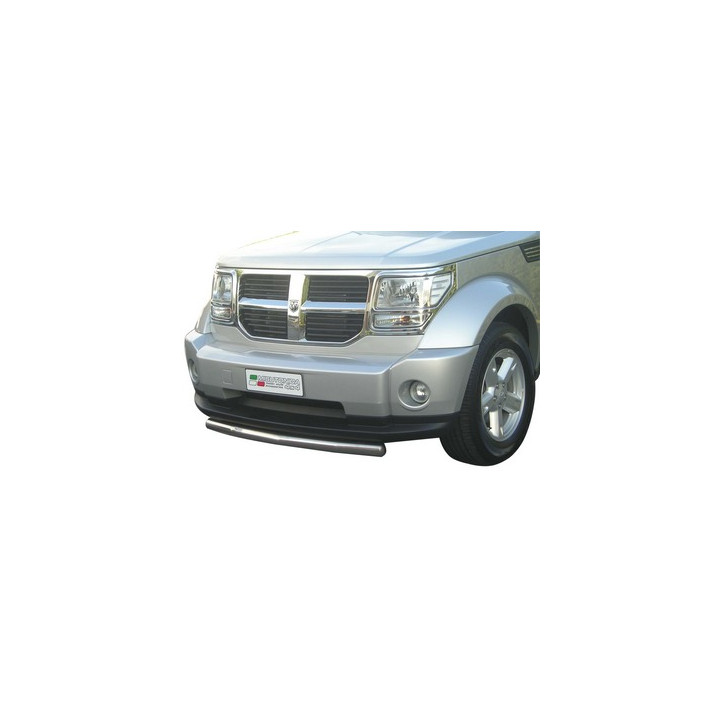 Bullbar Omologat RAR, Misutonida 4x4 Long Bar, Culoare Argintiu, Dodge Nitro - EDK.ro