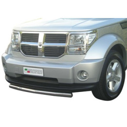 EC Homologated Bullbar, Misutonida 4x4 Long Bar, Color Black, Dodge Nitro - EDK.ro