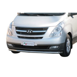 EC Homologated Bullbar, Misutonida 4x4 Long Bar, Color Black, Hyundai H1 - EDK.ro